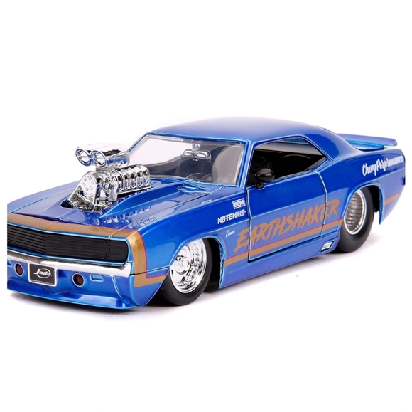 Jada / Big Time Muscle '1969 Chevrolet Camaro - EARTHSHAKER'' Diecast 1:24 Scale - Picture 2 of 6